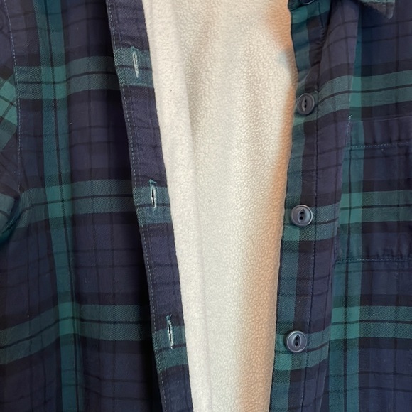 Fleeced Lined Flannel LL Bean - Picture 3 of 3